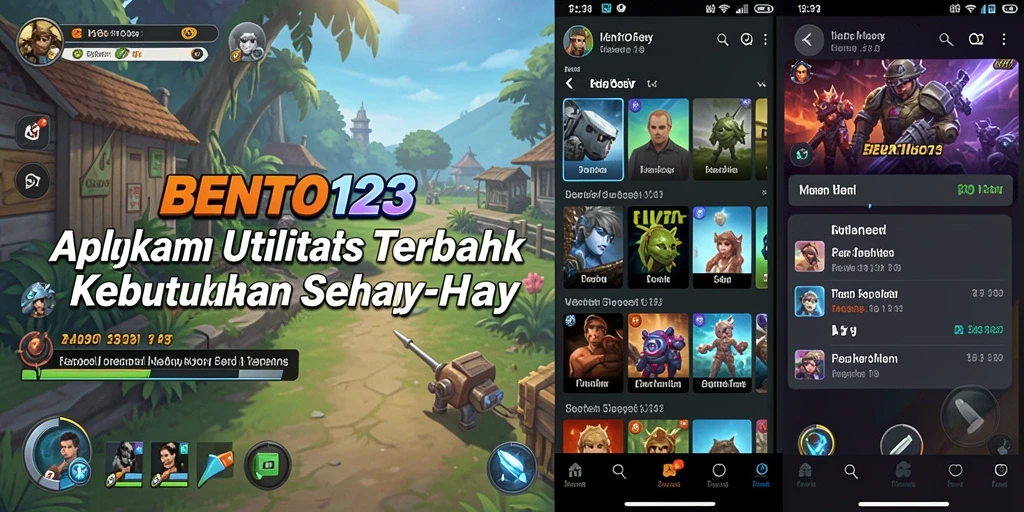 Tampilan antarmuka BENTO123 yang modern dan intuitif