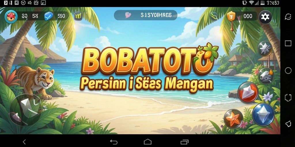 Screenshot BOBATOTO menampilkan permainan yang penuh warna dan seru.