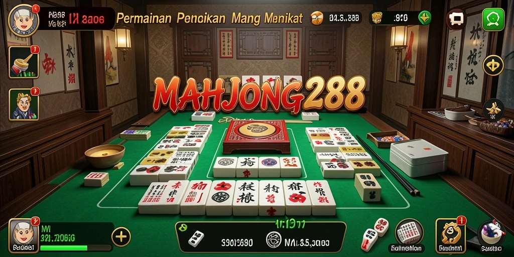 Gameplay seru MAHJONG288 dengan alunan musik yang menarik.
