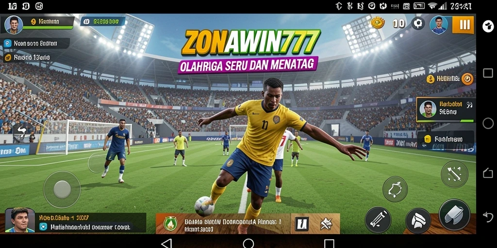 Gameplay seru dari ZONAWIN777 yang penuh aksi olahraga.